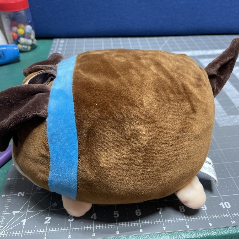 Bun Bun 2021 Stacking Plush English‎ Bulldog Brown Blue Collar - Picture 8 of 9